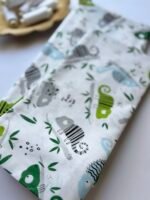 patalynės užvalkalai Driežiukai, tai medvilnės užvalkalai su žaliais motyvais