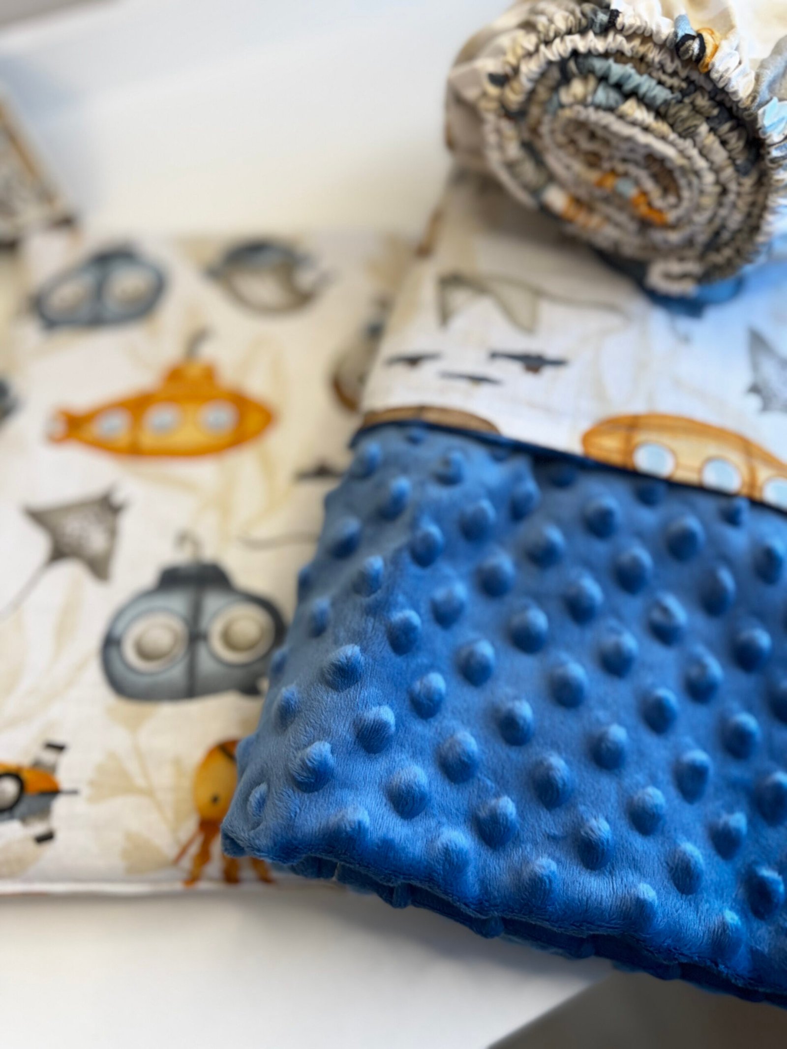 IMG_3083 Rinkinys vežimėliui Vandenynas, su mėlynais atspalviais